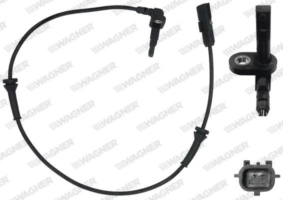 Sensor, Raddrehzahl Hinterachse WAGNER ABS00235