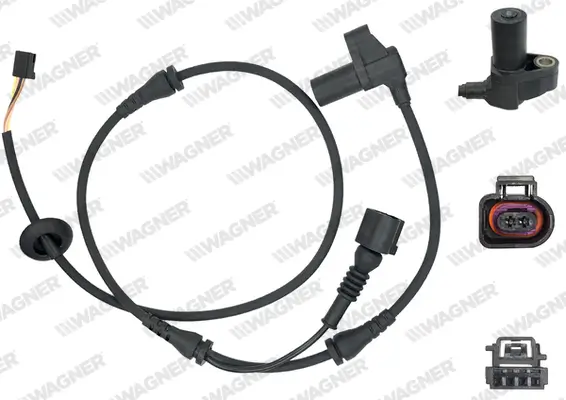 Sensor, Raddrehzahl WAGNER ABS00239