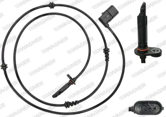 Sensor, Raddrehzahl 1. Hinterachse WAGNER ABS00251 Bild Sensor, Raddrehzahl 1. Hinterachse WAGNER ABS00251