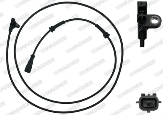 Sensor, Raddrehzahl Hinterachse rechts WAGNER ABS00253 Bild Sensor, Raddrehzahl Hinterachse rechts WAGNER ABS00253