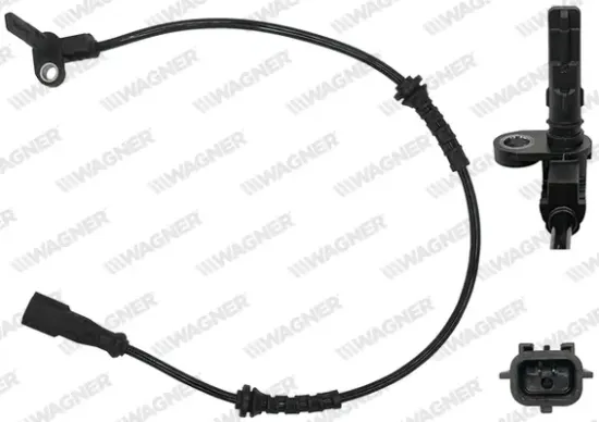 Sensor, Raddrehzahl Vorderachse WAGNER ABS00255 Bild Sensor, Raddrehzahl Vorderachse WAGNER ABS00255