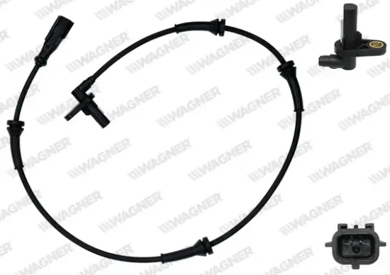 Sensor, Raddrehzahl Hinterachse WAGNER ABS00257 Bild Sensor, Raddrehzahl Hinterachse WAGNER ABS00257