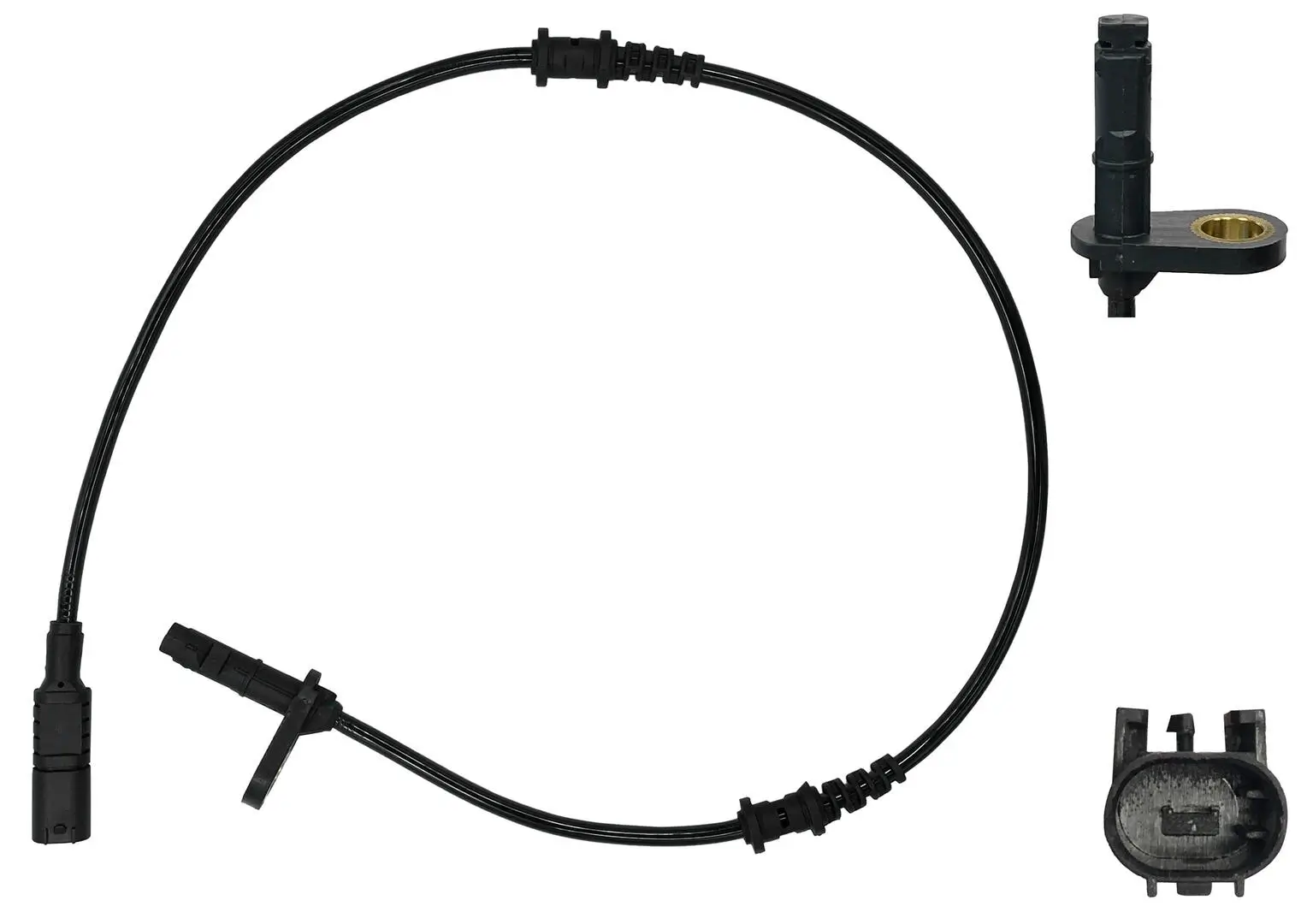 Sensor, Raddrehzahl Vorderachse WAGNER ABS00270