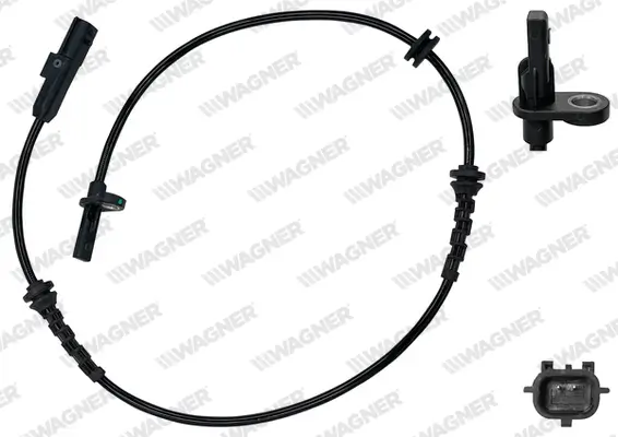 Sensor, Raddrehzahl Vorderachse WAGNER ABS00274
