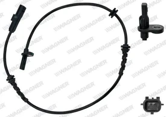 Sensor, Raddrehzahl Vorderachse WAGNER ABS00274 Bild Sensor, Raddrehzahl Vorderachse WAGNER ABS00274