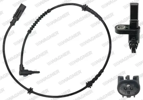 Sensor, Raddrehzahl Vorderachse WAGNER ABS00275 Bild Sensor, Raddrehzahl Vorderachse WAGNER ABS00275