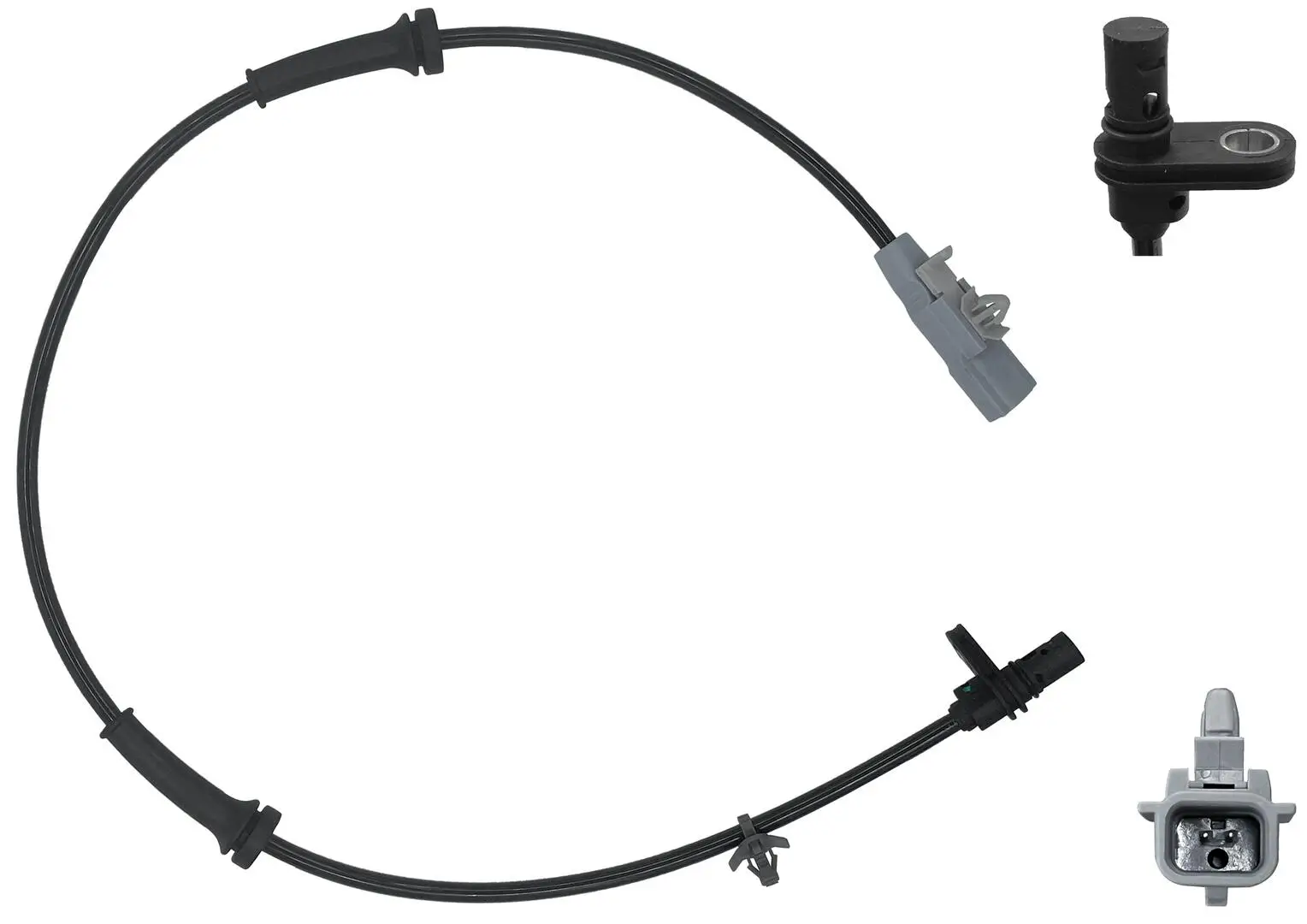 Sensor, Raddrehzahl Hinterachse links WAGNER ABS00282