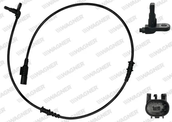 Sensor, Raddrehzahl WAGNER ABS00312