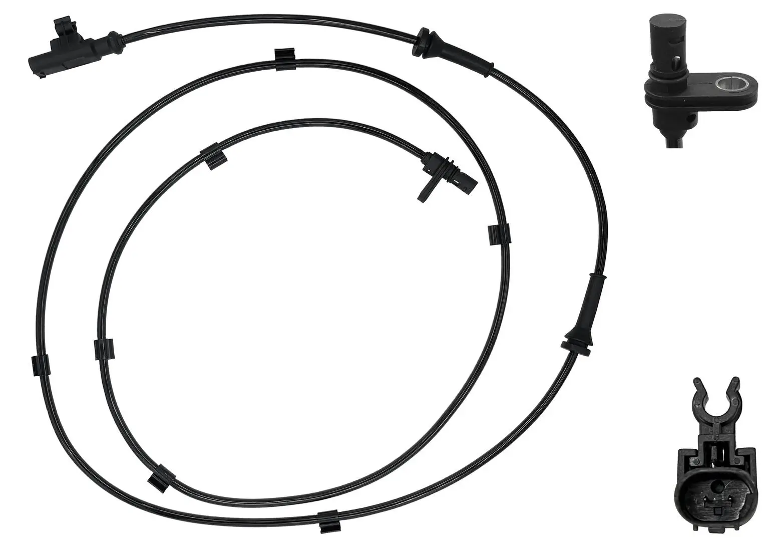 Sensor, Raddrehzahl Hinterachse rechts WAGNER ABS00317