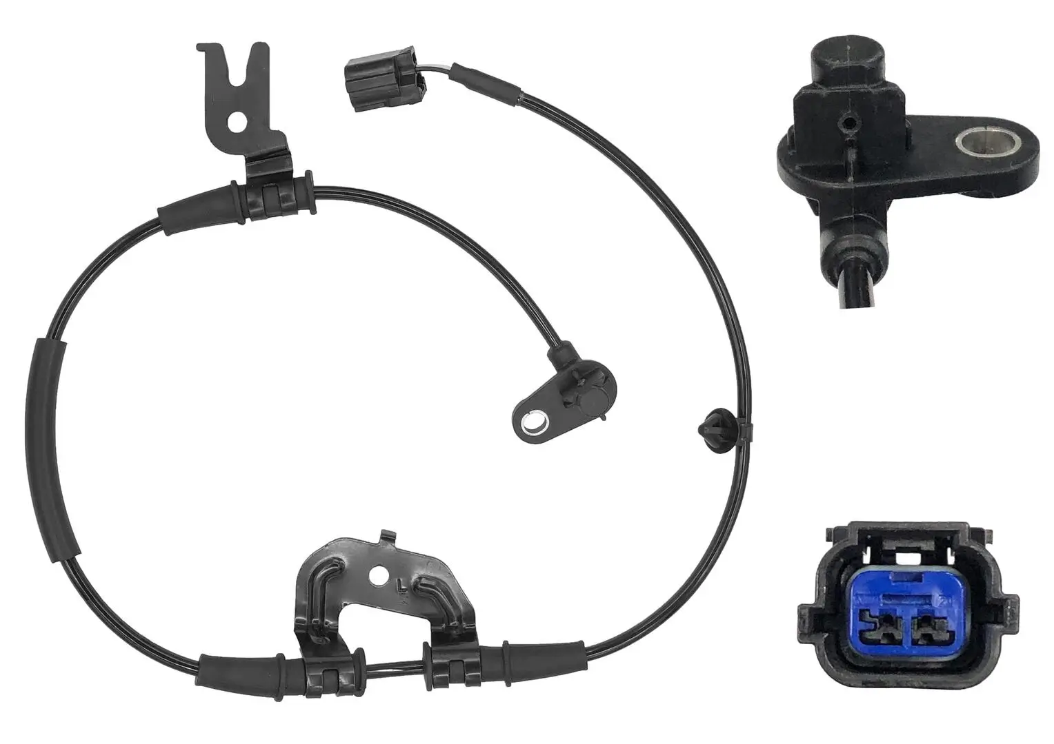 Sensor, Raddrehzahl Vorderachse links WAGNER ABS00325