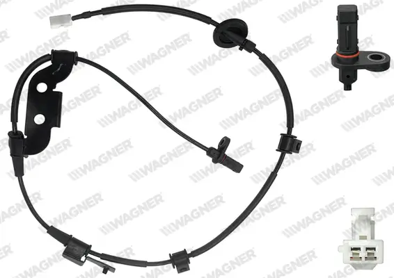 Sensor, Raddrehzahl Hinterachse links WAGNER ABS00327