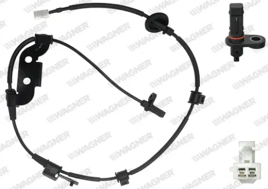 Sensor, Raddrehzahl Hinterachse links WAGNER ABS00327 Bild Sensor, Raddrehzahl Hinterachse links WAGNER ABS00327