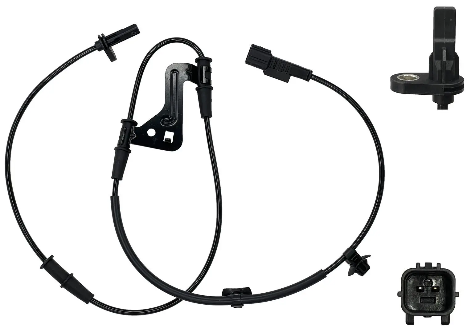Sensor, Raddrehzahl Vorderachse links WAGNER ABS00344