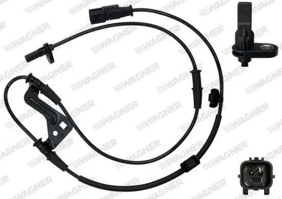 Sensor, Raddrehzahl Vorderachse rechts WAGNER ABS00345 Bild Sensor, Raddrehzahl Vorderachse rechts WAGNER ABS00345