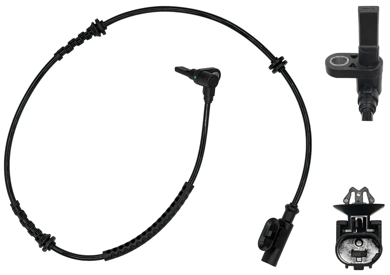 Sensor, Raddrehzahl Vorderachse WAGNER ABS00347