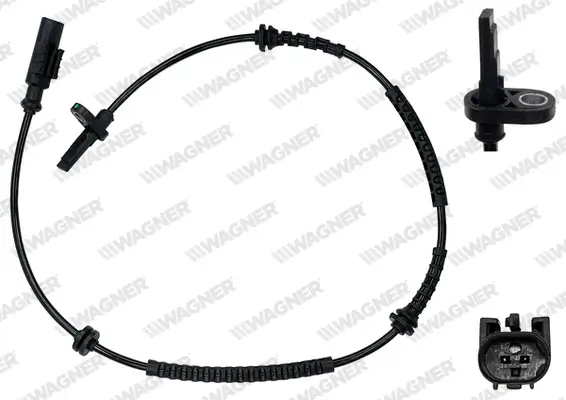 Sensor, Raddrehzahl WAGNER ABS00348