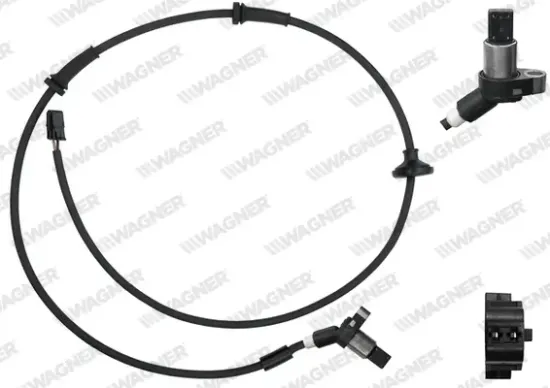 Sensor, Raddrehzahl Hinterachse WAGNER ABS00357 Bild Sensor, Raddrehzahl Hinterachse WAGNER ABS00357