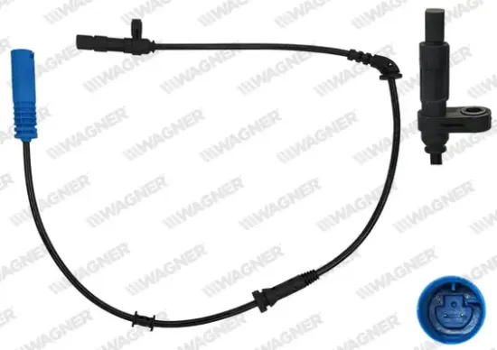 Sensor, Raddrehzahl Vorderachse WAGNER ABS00381 Bild Sensor, Raddrehzahl Vorderachse WAGNER ABS00381
