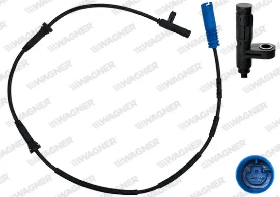 Sensor, Raddrehzahl Hinterachse WAGNER ABS00382 Bild Sensor, Raddrehzahl Hinterachse WAGNER ABS00382