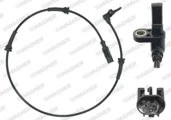 Sensor, Raddrehzahl Hinterachse WAGNER ABS00384 Bild Sensor, Raddrehzahl Hinterachse WAGNER ABS00384