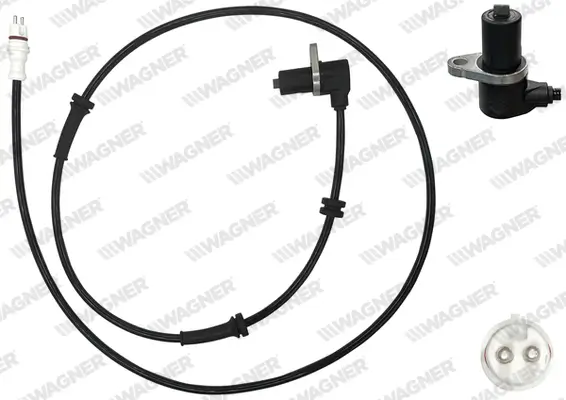 Sensor, Raddrehzahl WAGNER ABS00403