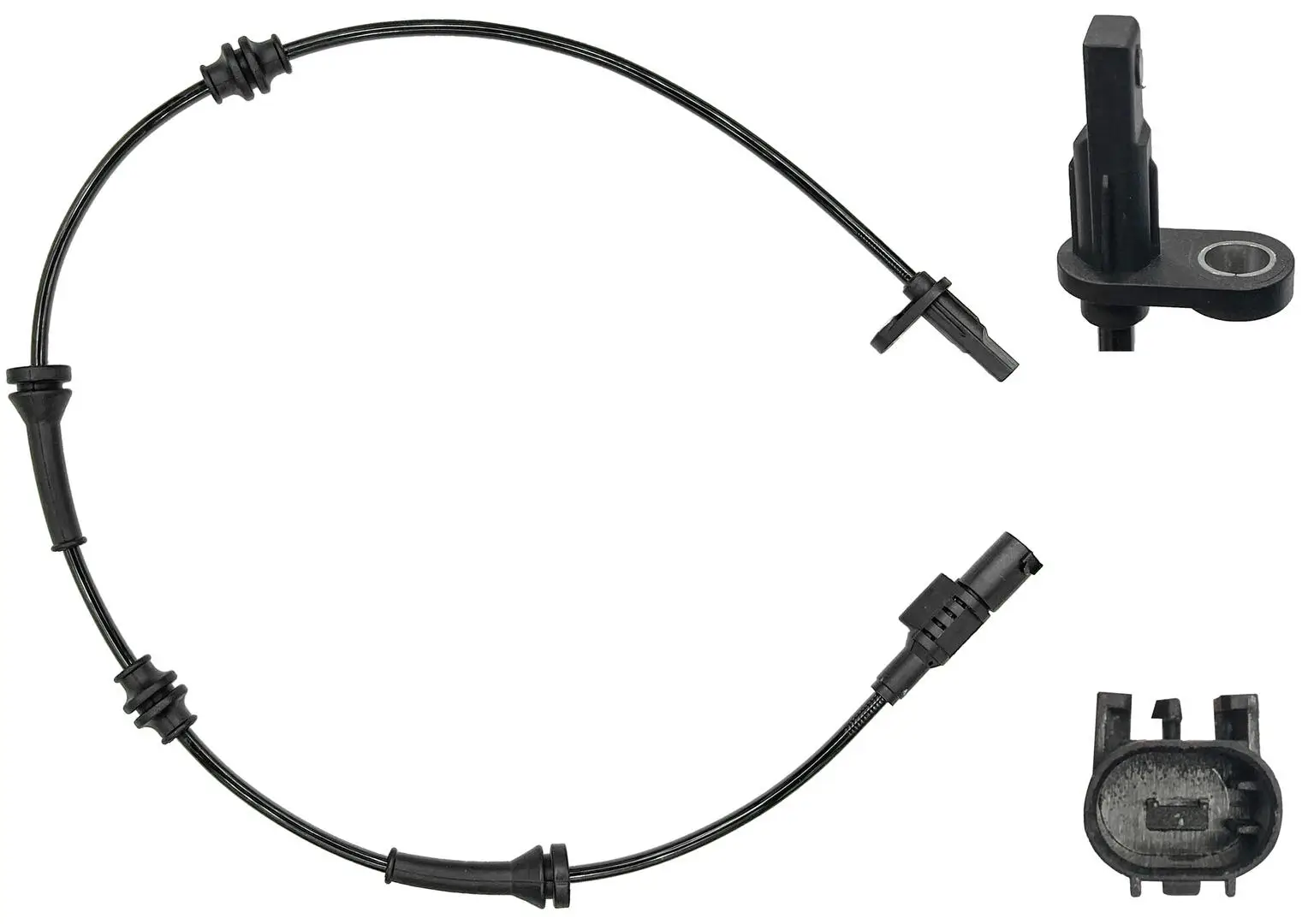 Sensor, Raddrehzahl Hinterachse WAGNER ABS00411