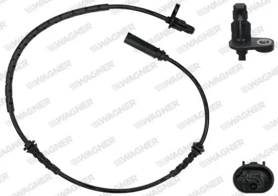 Sensor, Raddrehzahl Vorderachse WAGNER ABS00416 Bild Sensor, Raddrehzahl Vorderachse WAGNER ABS00416