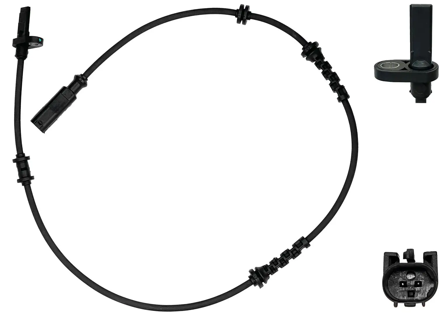 Sensor, Raddrehzahl Hinterachse WAGNER ABS00418