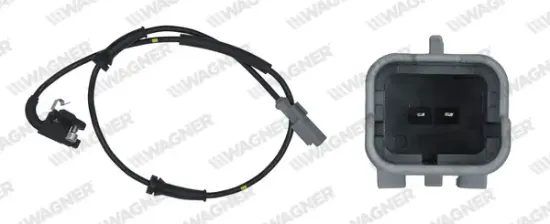 Sensor, Raddrehzahl Hinterachse WAGNER ABS00421 Bild Sensor, Raddrehzahl Hinterachse WAGNER ABS00421