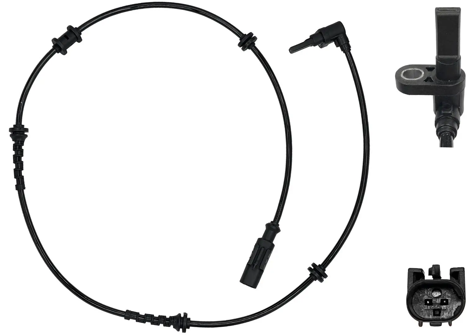 Sensor, Raddrehzahl Vorderachse WAGNER ABS00434