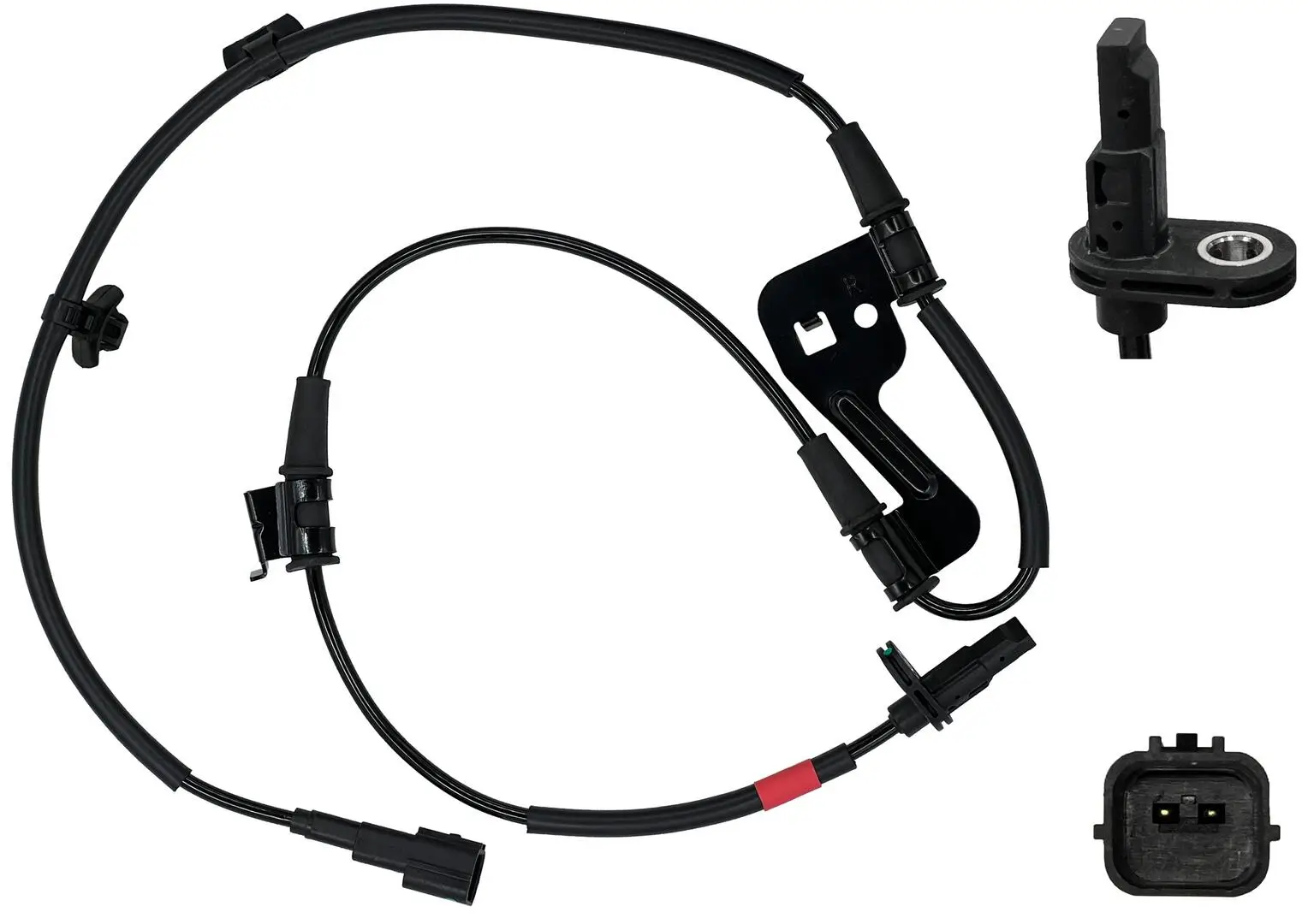 Sensor, Raddrehzahl Vorderachse rechts WAGNER ABS00442