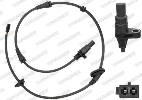 Sensor, Raddrehzahl Hinterachse links WAGNER ABS00445 Bild Sensor, Raddrehzahl Hinterachse links WAGNER ABS00445