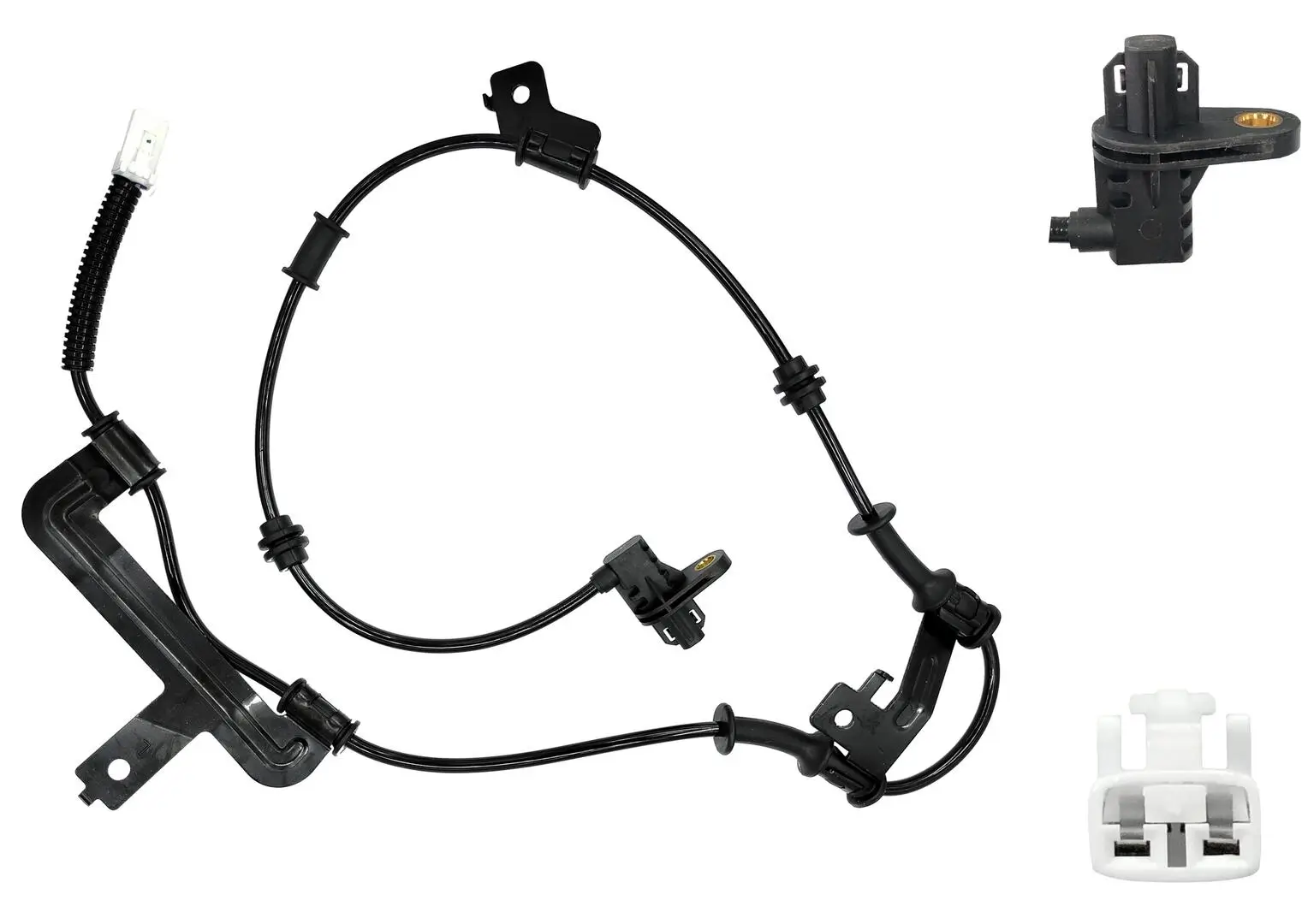 Sensor, Raddrehzahl Vorderachse links WAGNER ABS00456