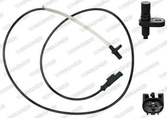 Sensor, Raddrehzahl Hinterachse WAGNER ABS00458 Bild Sensor, Raddrehzahl Hinterachse WAGNER ABS00458