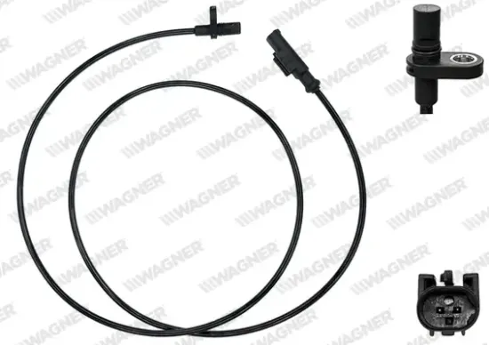 Sensor, Raddrehzahl Hinterachse WAGNER ABS00459 Bild Sensor, Raddrehzahl Hinterachse WAGNER ABS00459