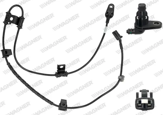Sensor, Raddrehzahl Vorderachse rechts WAGNER ABS00482