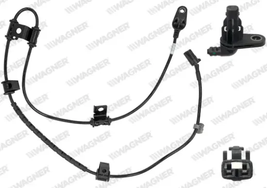 Sensor, Raddrehzahl Vorderachse rechts WAGNER ABS00482 Bild Sensor, Raddrehzahl Vorderachse rechts WAGNER ABS00482