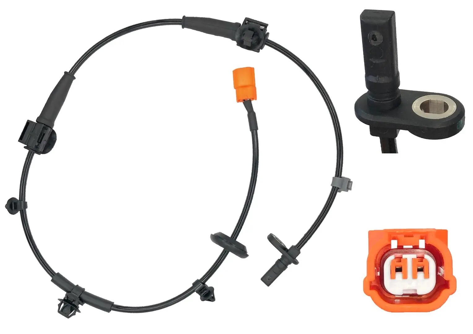 Sensor, Raddrehzahl Vorderachse links WAGNER ABS00488