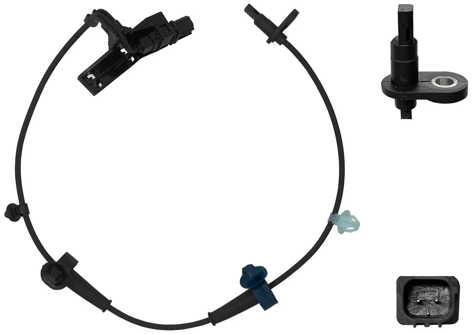 Sensor, Raddrehzahl Vorderachse rechts WAGNER ABS00493