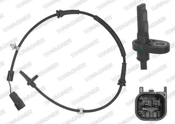 Sensor, Raddrehzahl Vorderachse WAGNER ABS00506