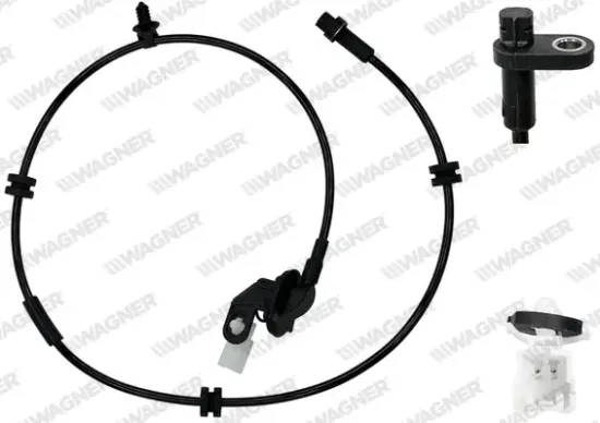 Sensor, Raddrehzahl Hinterachse WAGNER ABS00507 Bild Sensor, Raddrehzahl Hinterachse WAGNER ABS00507