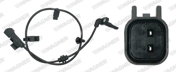 Sensor, Raddrehzahl Hinterachse WAGNER ABS00520