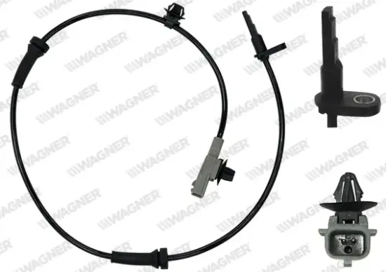 Sensor, Raddrehzahl Vorderachse WAGNER ABS00542 Bild Sensor, Raddrehzahl Vorderachse WAGNER ABS00542