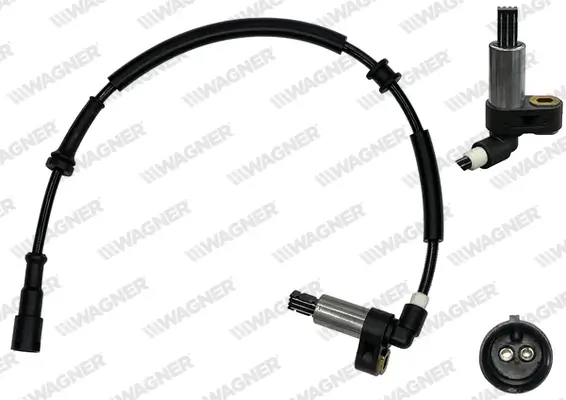 Sensor, Raddrehzahl WAGNER ABS00554
