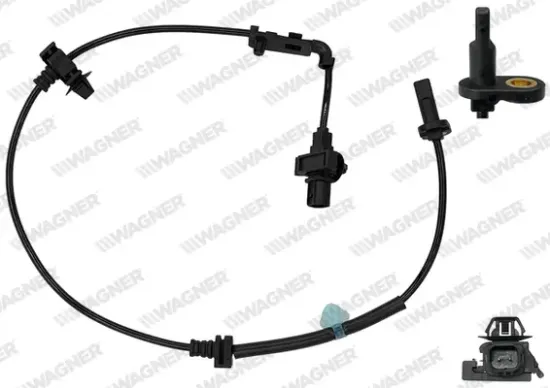 Sensor, Raddrehzahl Vorderachse links WAGNER ABS00555 Bild Sensor, Raddrehzahl Vorderachse links WAGNER ABS00555