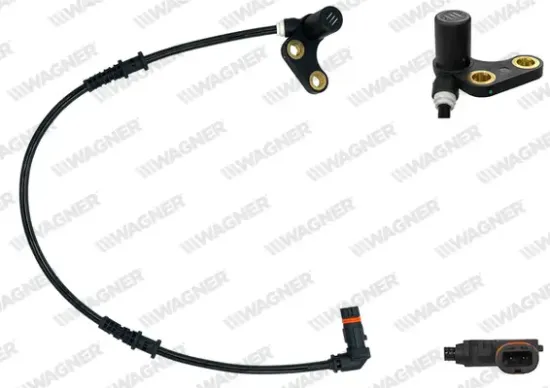 Sensor, Raddrehzahl Vorderachse links WAGNER ABS00594 Bild Sensor, Raddrehzahl Vorderachse links WAGNER ABS00594