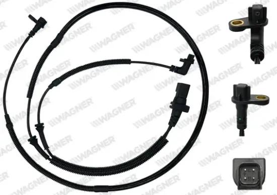 Sensor, Raddrehzahl Hinterachse WAGNER ABS00613 Bild Sensor, Raddrehzahl Hinterachse WAGNER ABS00613