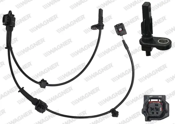 Sensor, Raddrehzahl Vorderachse WAGNER ABS00616