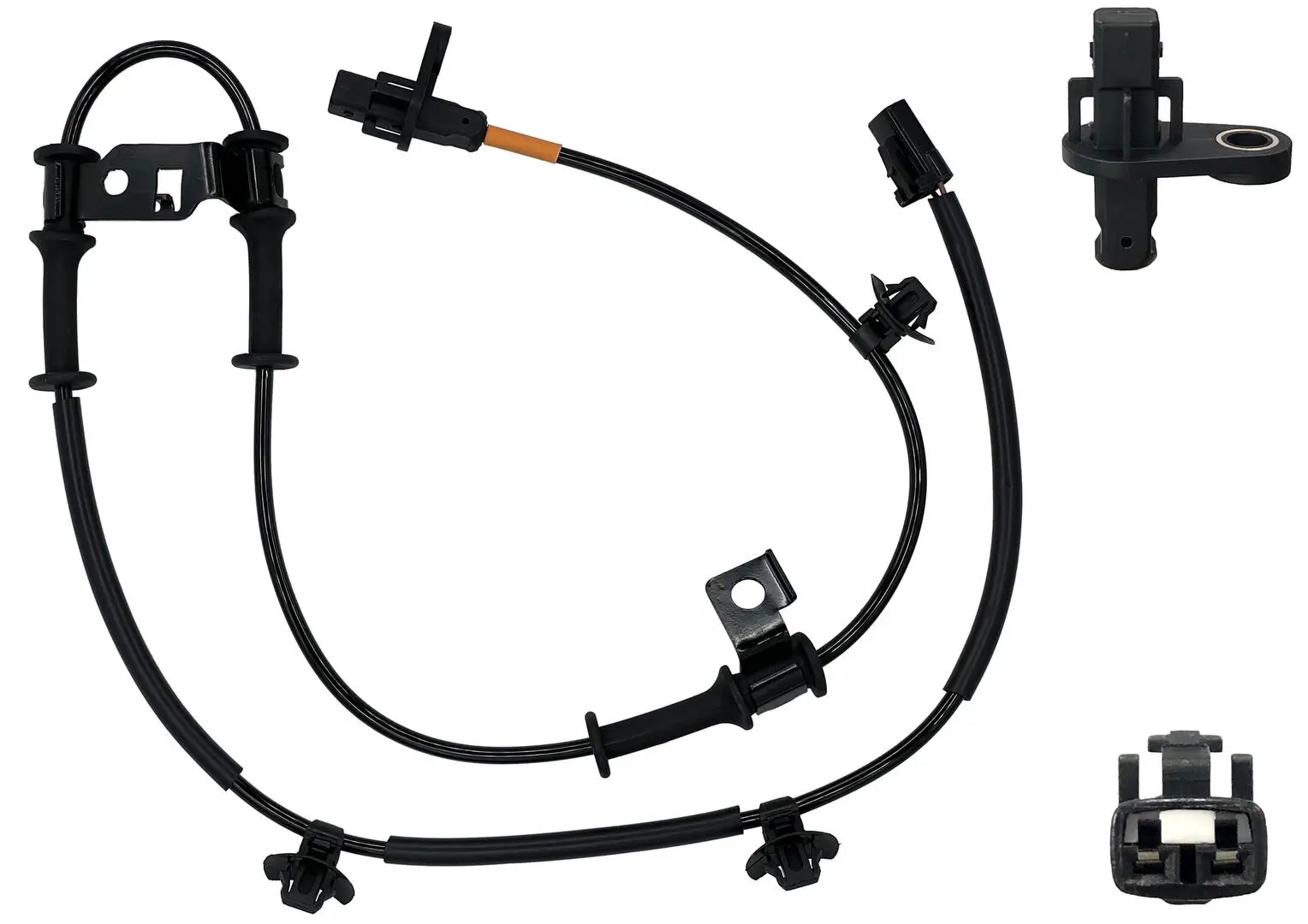 Sensor, Raddrehzahl Vorderachse links WAGNER ABS00618