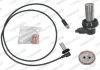 Sensor, Raddrehzahl Hinterachse Vorderachse WAGNER ABS00628